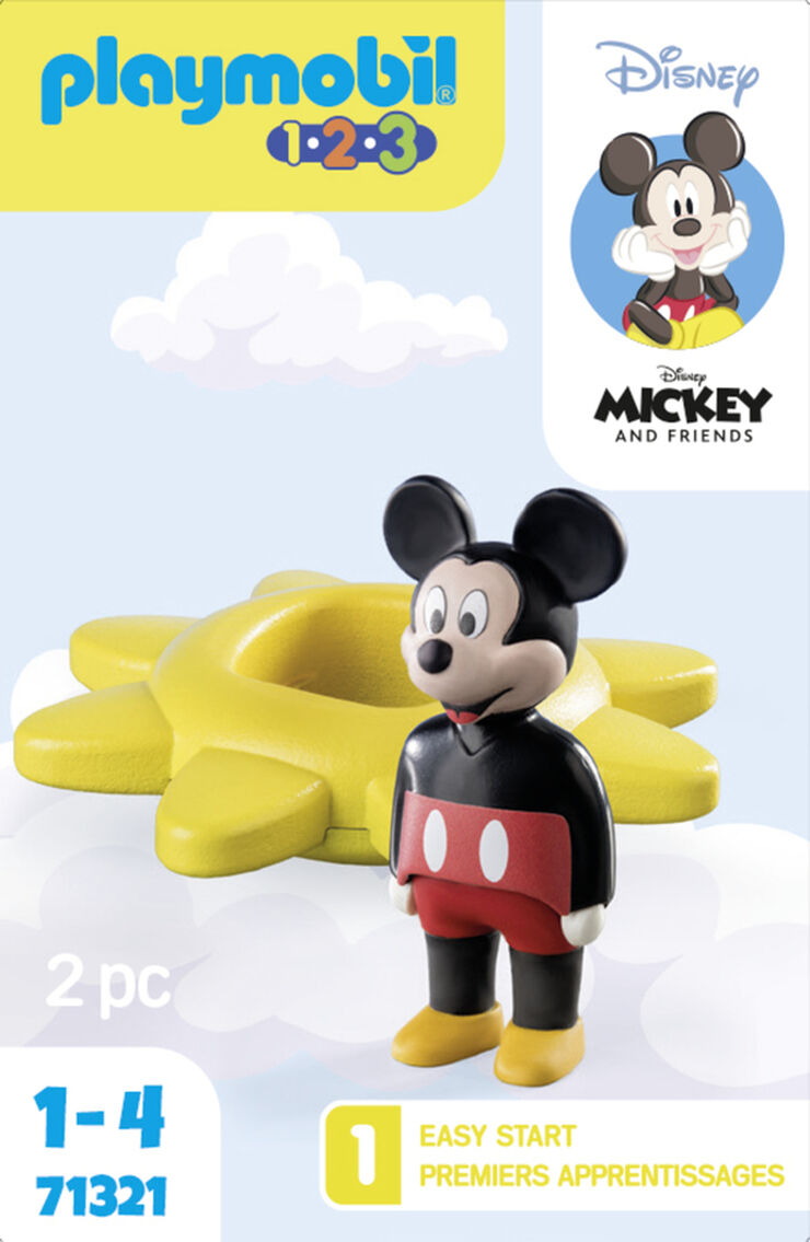 Playmobil 123 Mickey y Minnie Sol Giratorio71321