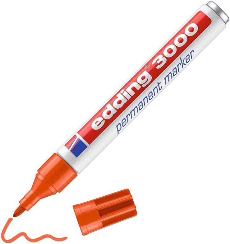 Rotulador Edding 3000 Naranja