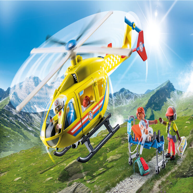 Playmobil City Helicóptero de rescate 71203