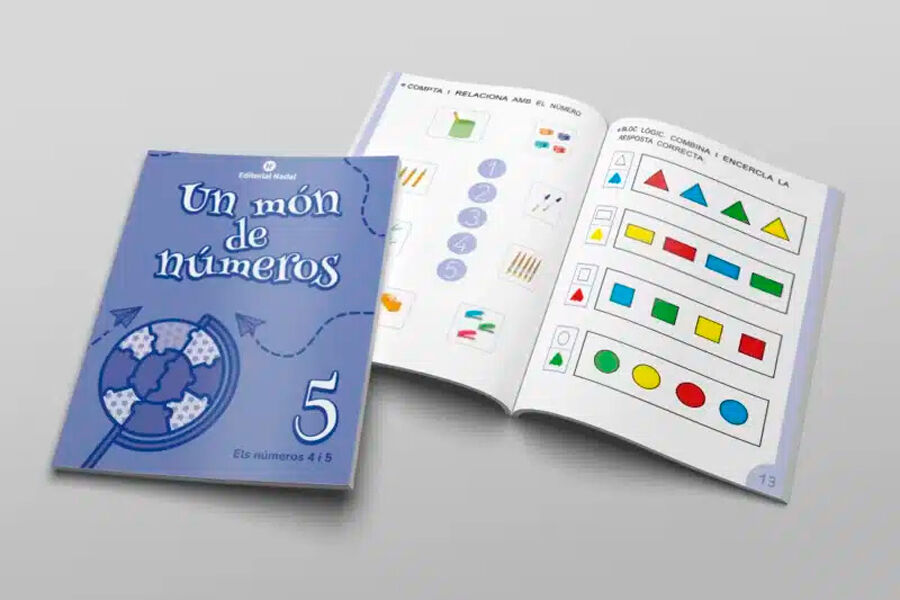 3 anys MN05 N&uacute;meros 4-5