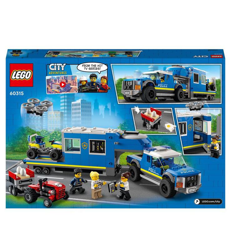 LEGO® City Central mòbil de policia 60315