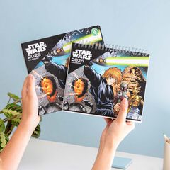 Calendari Taula 2025 30x30cm Star Wars