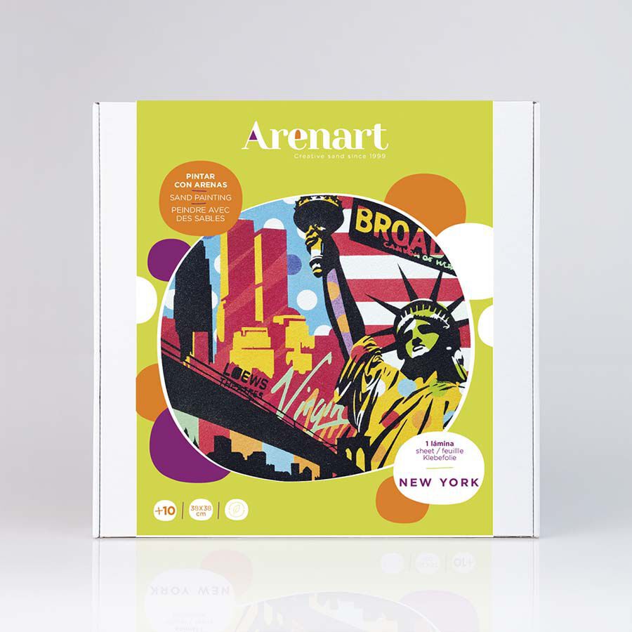 Pintar amb Sorres Arenart New York