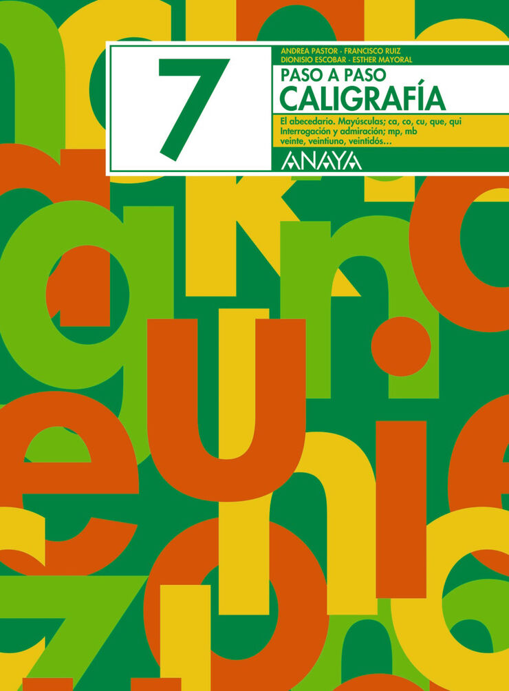 Caligrafa 07 Paso a Paso Primaria