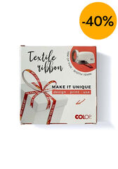 Cinta textil Colop E-Mark Go 15mm x 16m