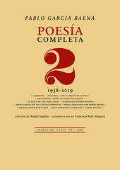 Poesía completa 2: 1938-2019 Poesía completa 2: 1938-2019