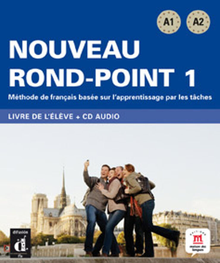 Nouveau Rond Point 1 Élève + CD + Act.