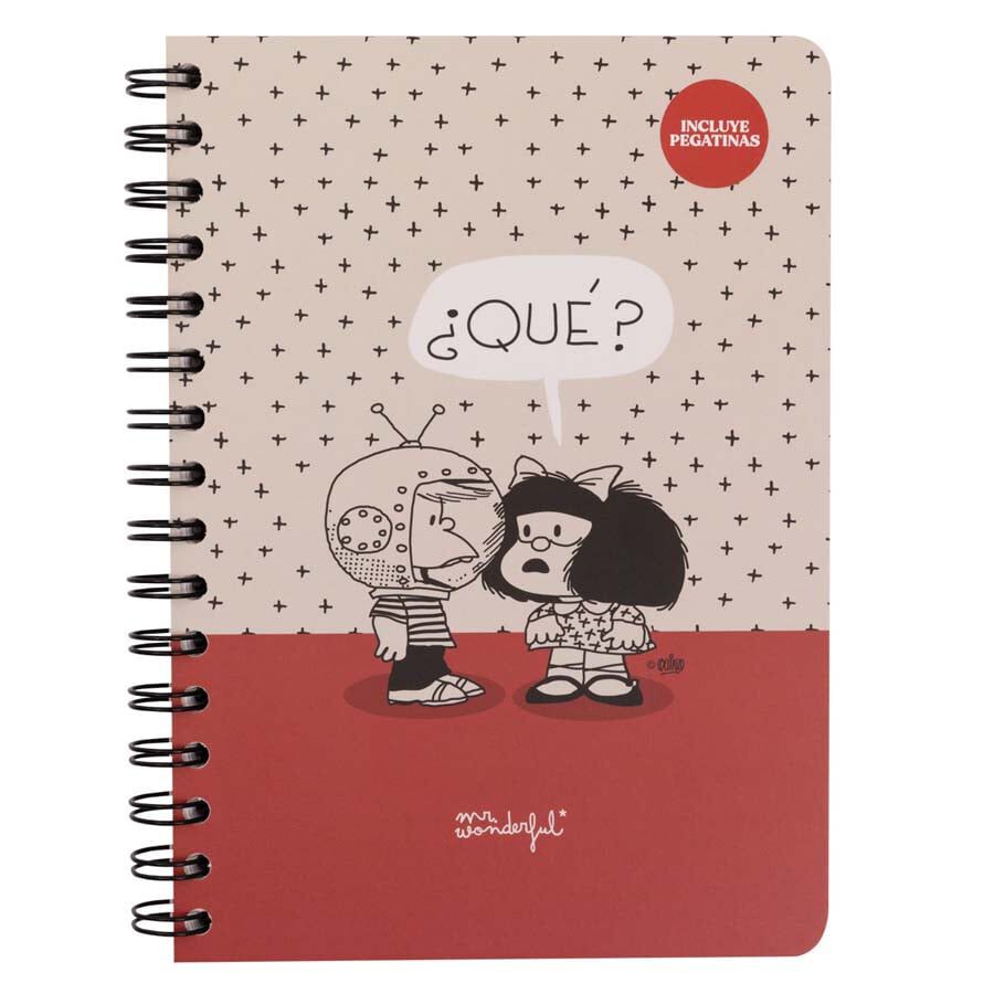 Libreta A5 Mafalda