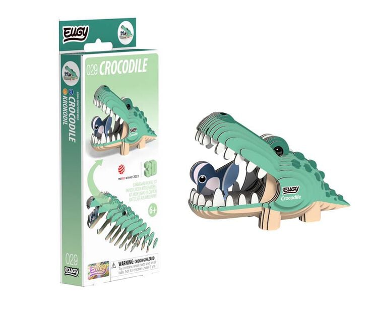 Puzzle 3D Eugy Cocodrilo