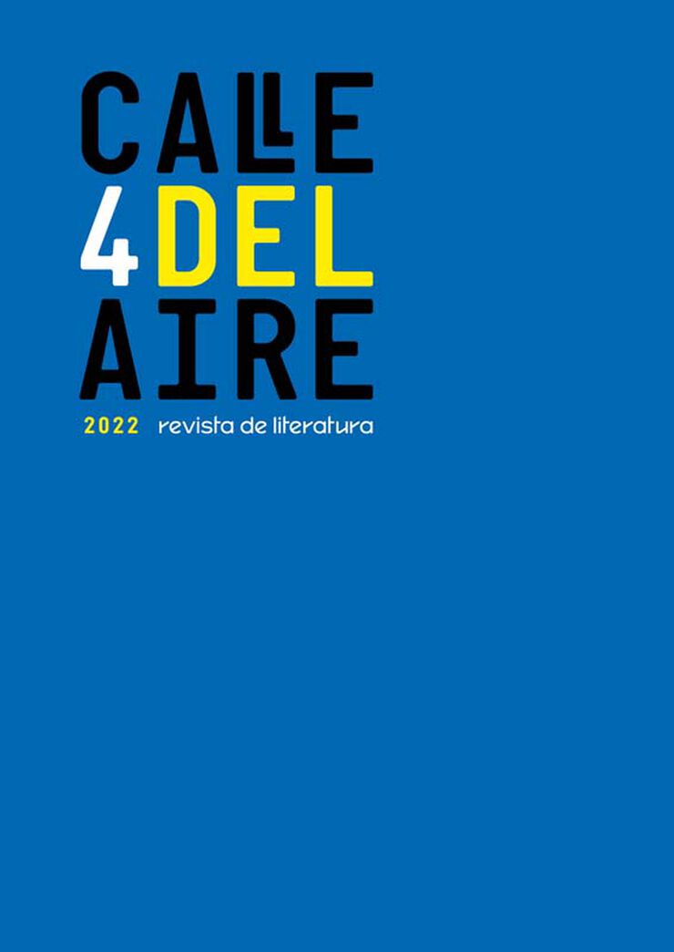 Calle del Aire. Revista de literatura, 4