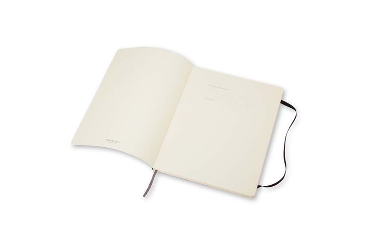 Libreta Moleskine Soft XL negro raya