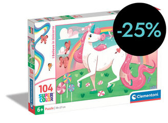 Puzle 104 peces Unicorn