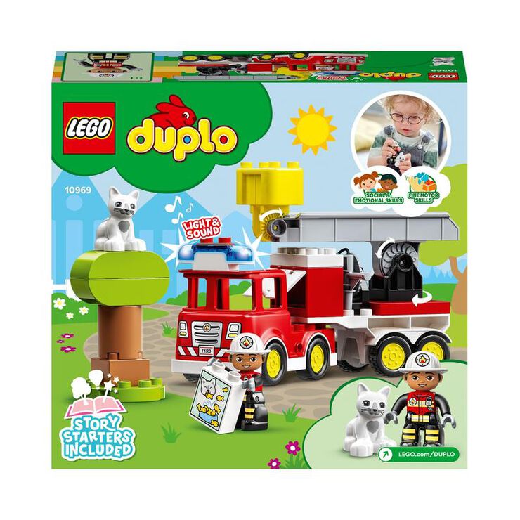 Comprar Ayuda a tu bebé de 2 años o más a limpiar la ciudad con el juguete  Mi Ciudad LEGO® DUPLO® Camión de