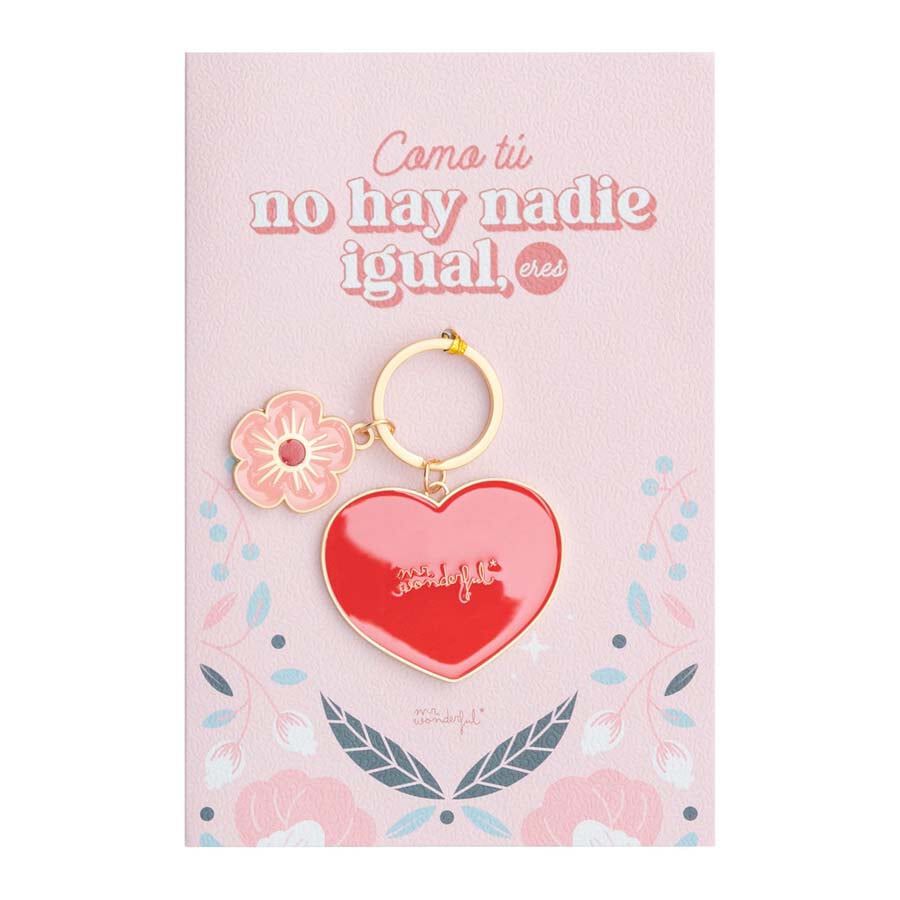 Postal con Llavero Mr.Wonderful La Mejor Mam&aacute;