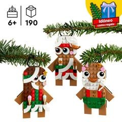 LEGO® Iconic Guarniments de Pa de Gingebre 40642