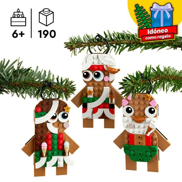 LEGO® Iconic Guarniments de Pa de Gingebre 40642