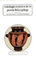 Antología temática de la poesía lírica griega Antología temática de la poesía lírica griega