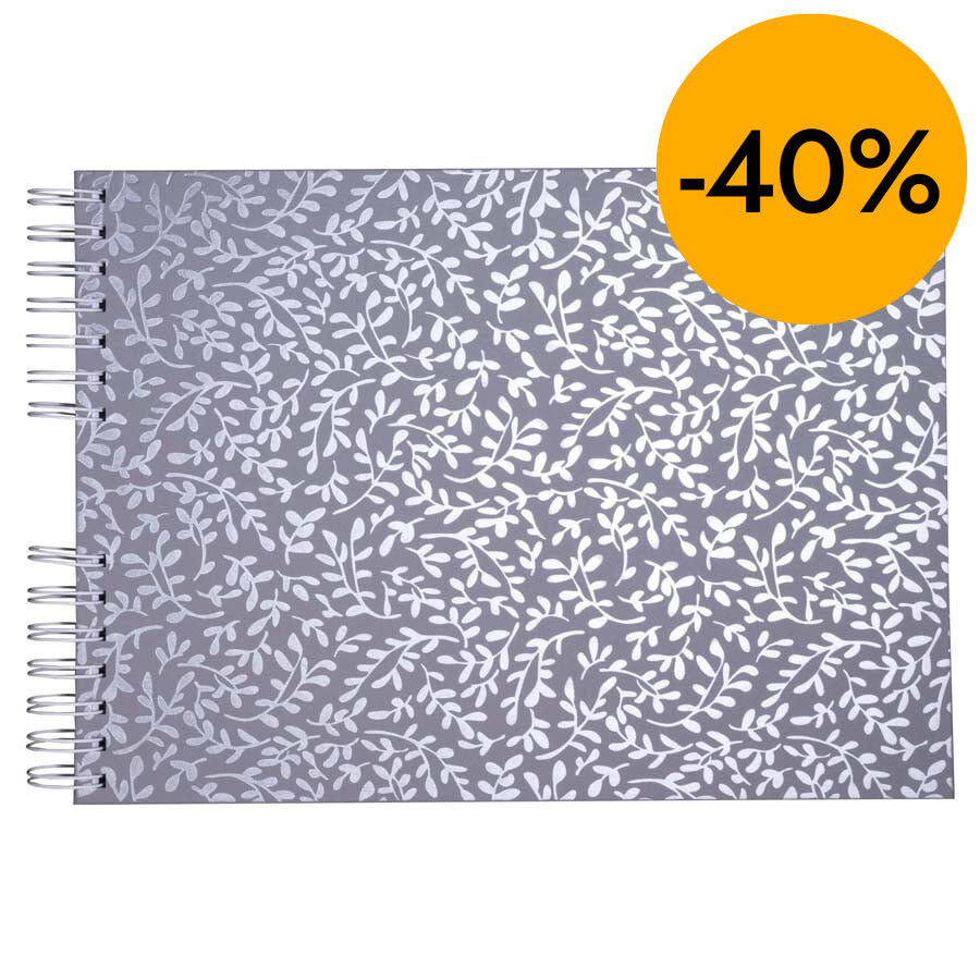 &Agrave;lbum fotos espiral A4 Autentik Exacompta 25 fulls blau