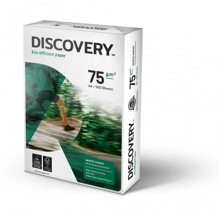 Papel Blanco Discovery A4 75 g 500 hojas