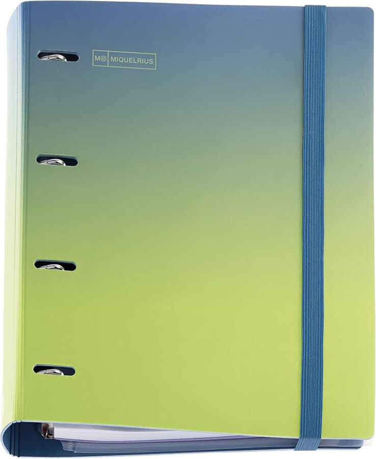 Carpebloc Polyfoam A4 Gradient Azul y Amarillo