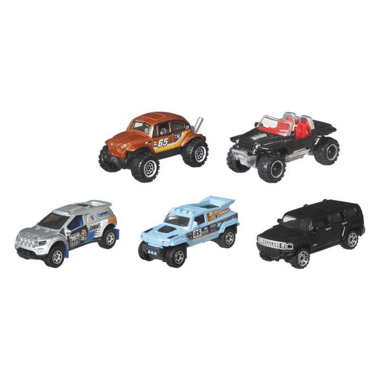 Matchbox Pack 5 Vehículos Surtido