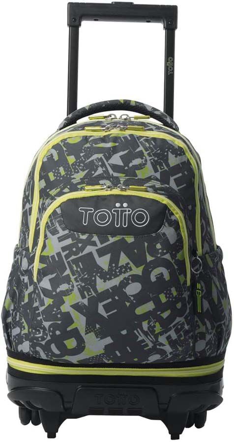 Mochila con ruedas desmontable Totto Tiza Texgrunge