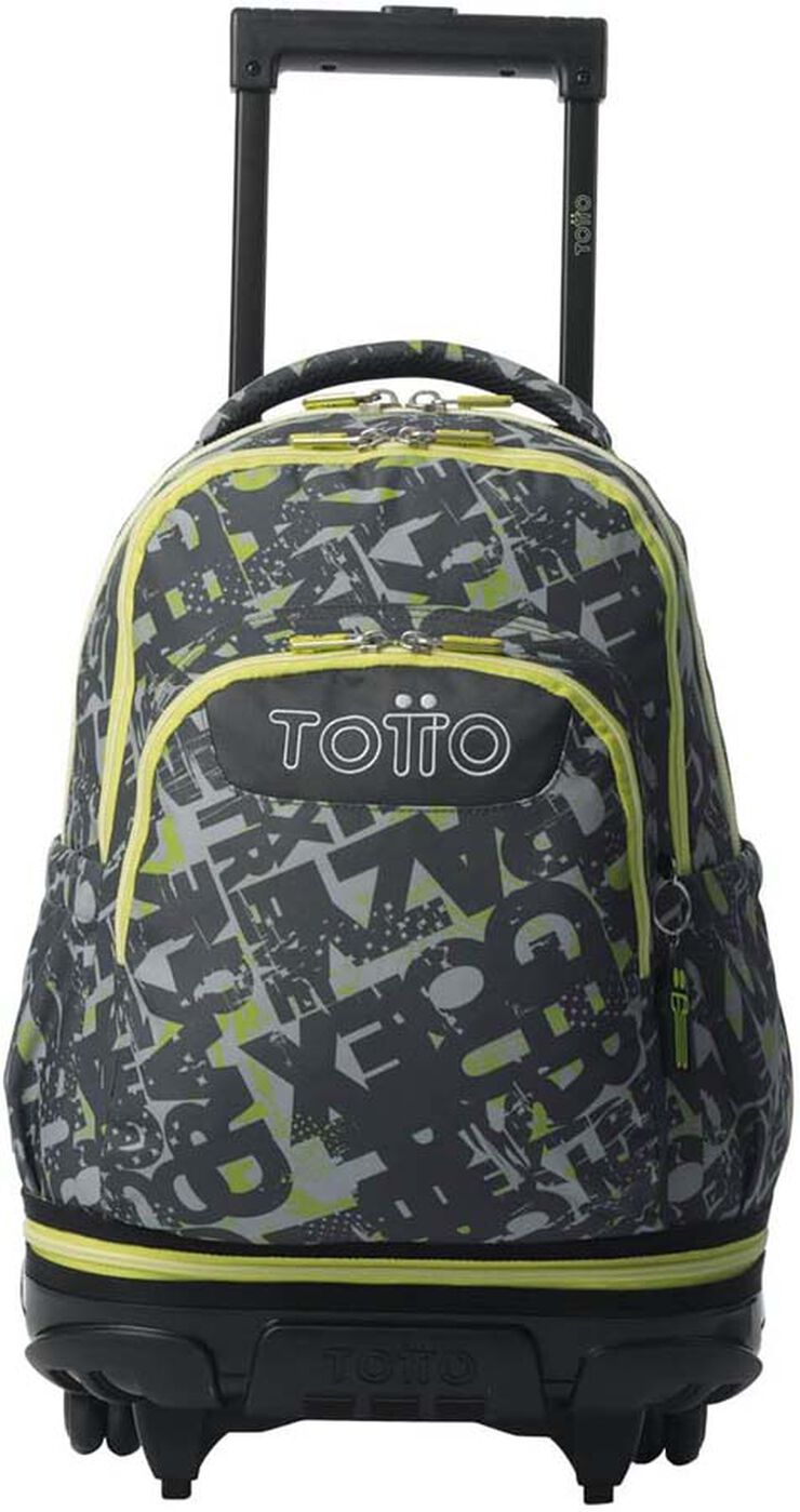 Motxilla amb rodes desmuntable Totto Tiza Texgrunge