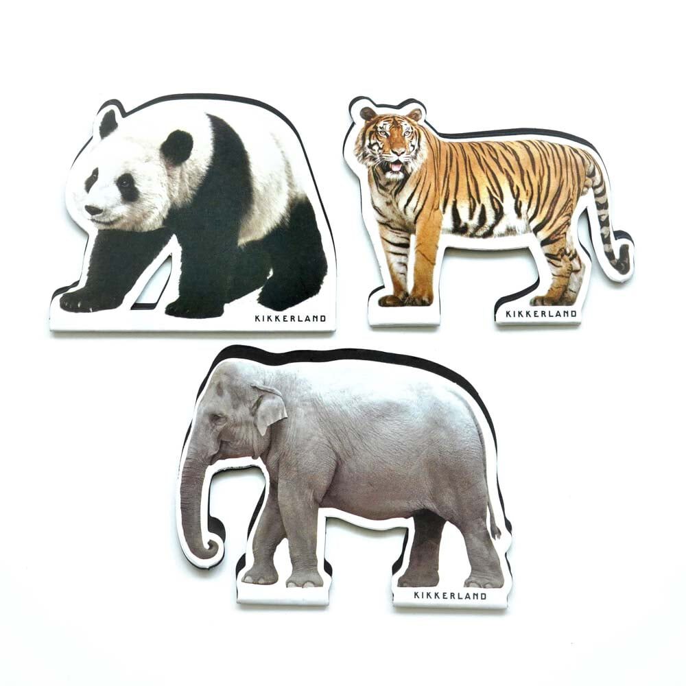 Marcap&aacute;ginas Magn&eacute;tico Kikkerland Animales Asia
