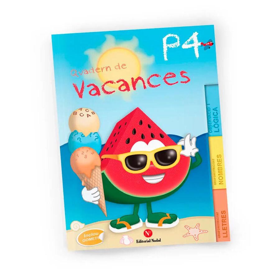 Quadern de Vacances Infantil 4 anys