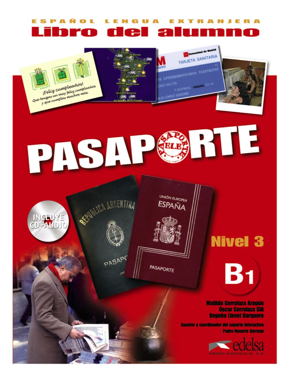 Pasaporte 3 B1 Alumno+Cd