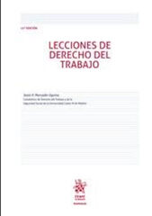 Lecciones de Derecho de Trabajo 15&ordf; Edici&oacute;n