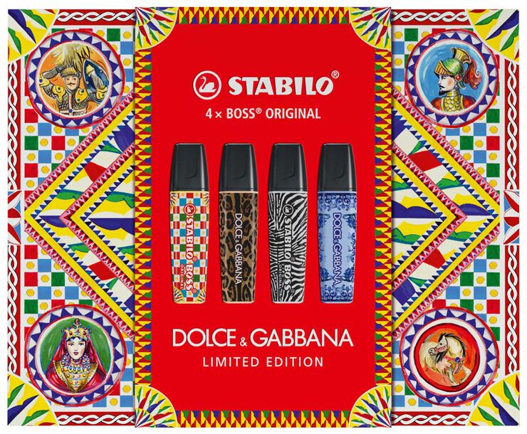 Estuche Marcadores Stabilo Boss Dolce&Gabbana 4u