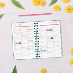 Agenda Finocam You Semana Vista Horizontal 2027 Catal&aacute;n Blanco