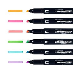 Marcadors Fluorescents Tombow Dual 6 colors