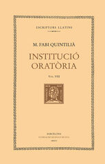 Institució oratòria, vol. VIII: Llibre IX