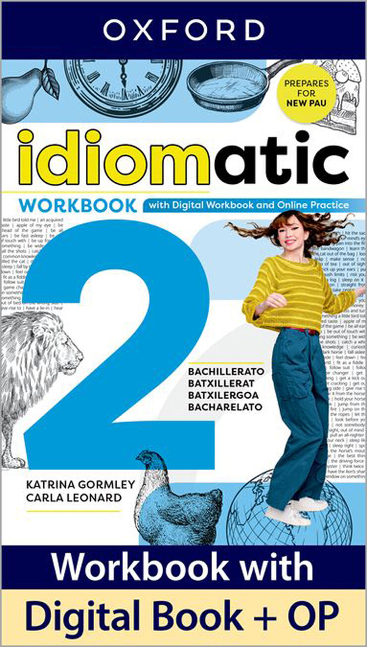 Idiomatic 2º Bach. Workbook. Onlice practice pack