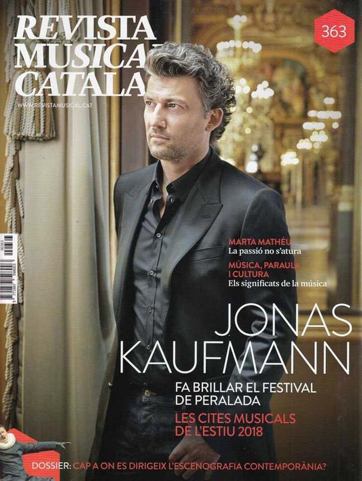 Revista Musical Catalana 363 - Jonas Kaufmann