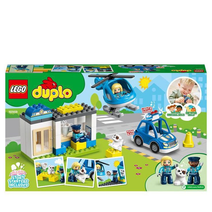 LEGO® Duplo comissaria de policia i helicòpter 10959