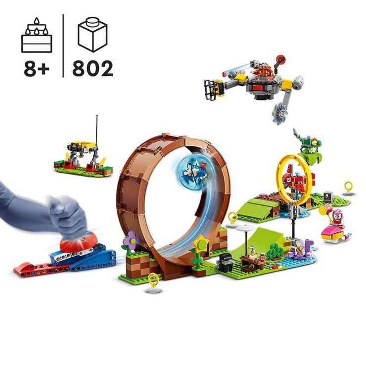 LEGO® Sonic the Hedgehog Sonic: Desafío del Looping de Green Hill Zone 76994