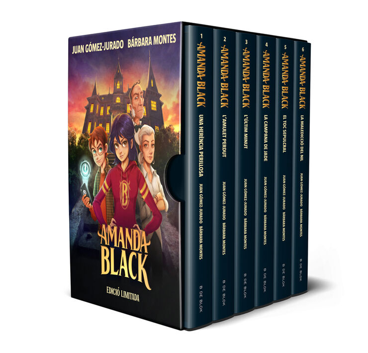 Amanda Black - Pack llibres 1-6 (Edició limitada)
