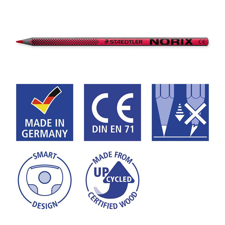 Lápices colores Staedtler Norix 12 colores