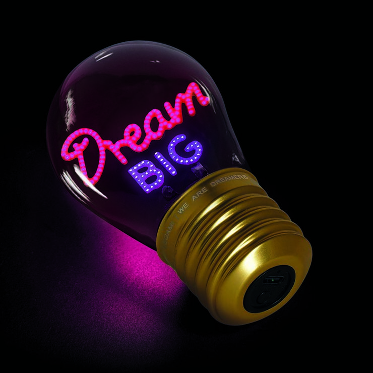 Lámpara Fiction Legami Dream Big
