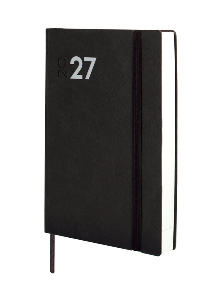 Agenda Finocam Mara D&iacute;a P&aacute;gina 2027 Castellano Negro