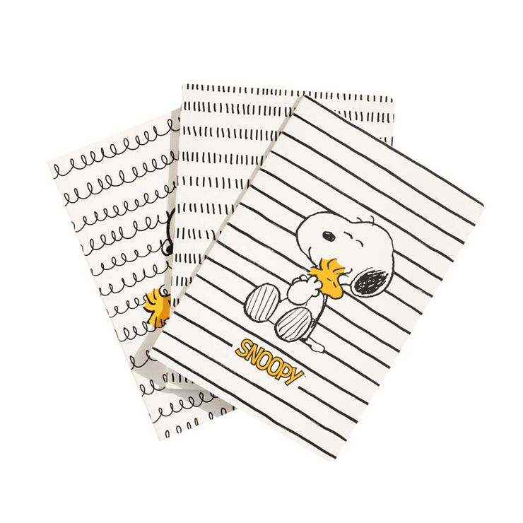 Set 3 Llibretes A5 Snoopy Lazy Days