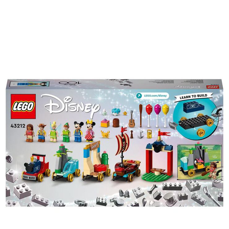LEGO® Disney Tren Homenaje a Disney 43212