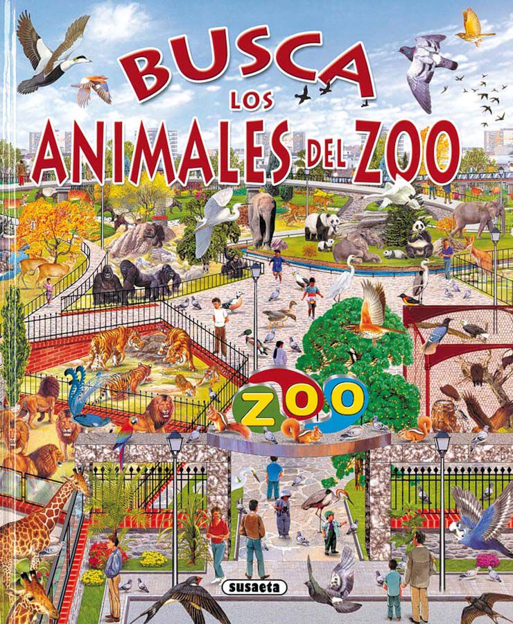 Busca los animales del zoo