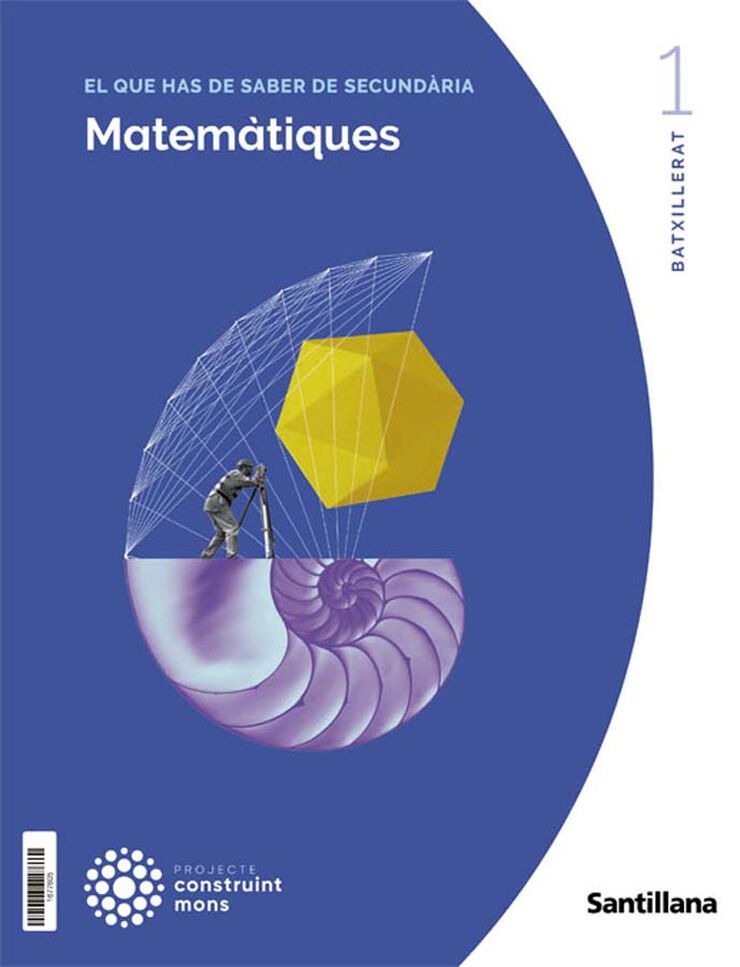 1º Bach Matemáticas Generales Construyendo Mundos Mediterranea