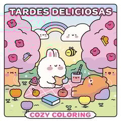 Tardes deliciosas. Cozy coloring Tardes deliciosas. Cozy coloring