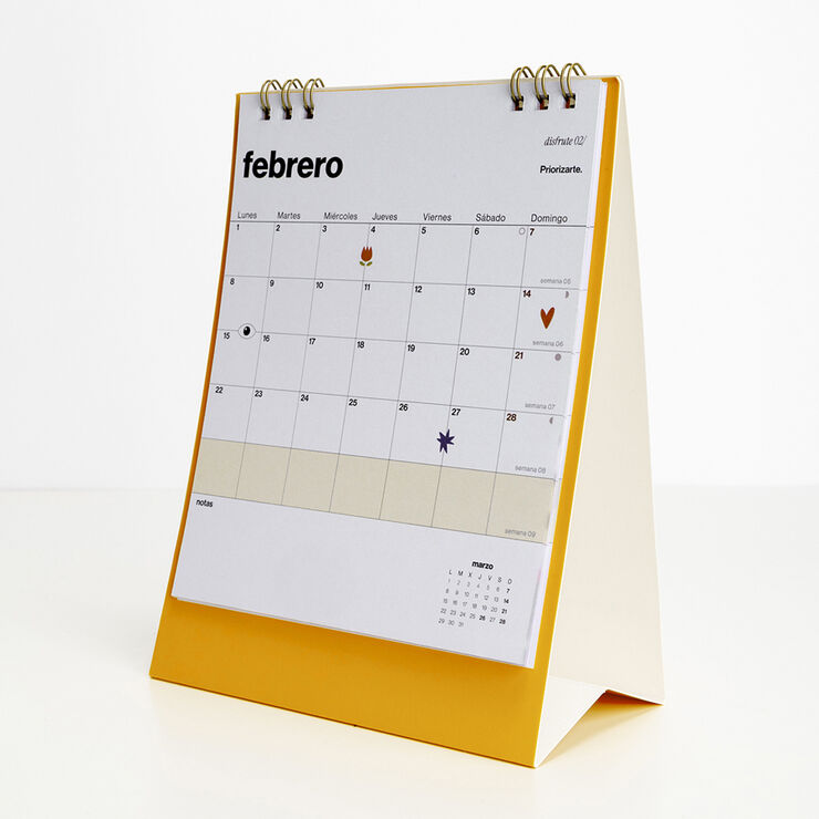 Calendario Sobremesa UO Kyoto Castellano 2027