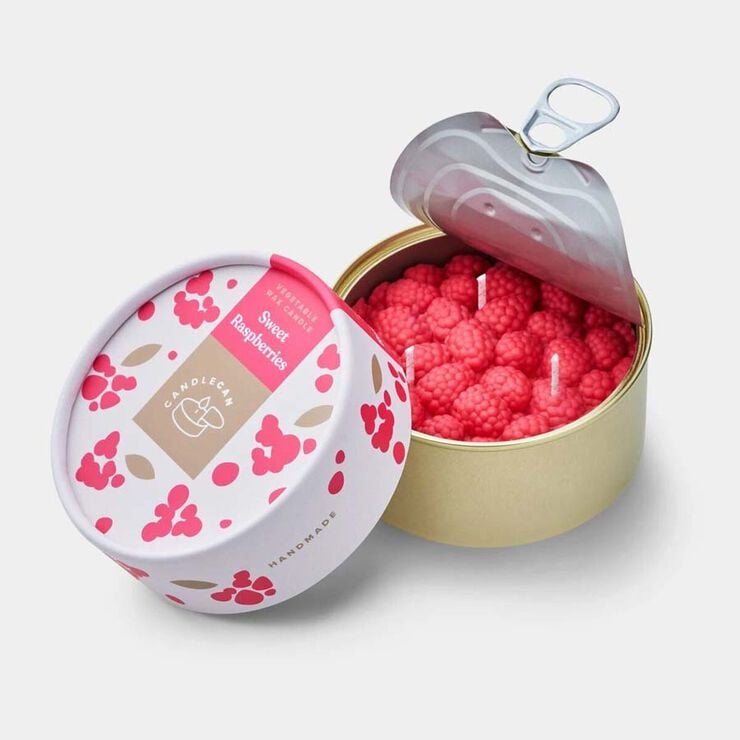 Vela aromática CandleHand Sweet Raspberries
